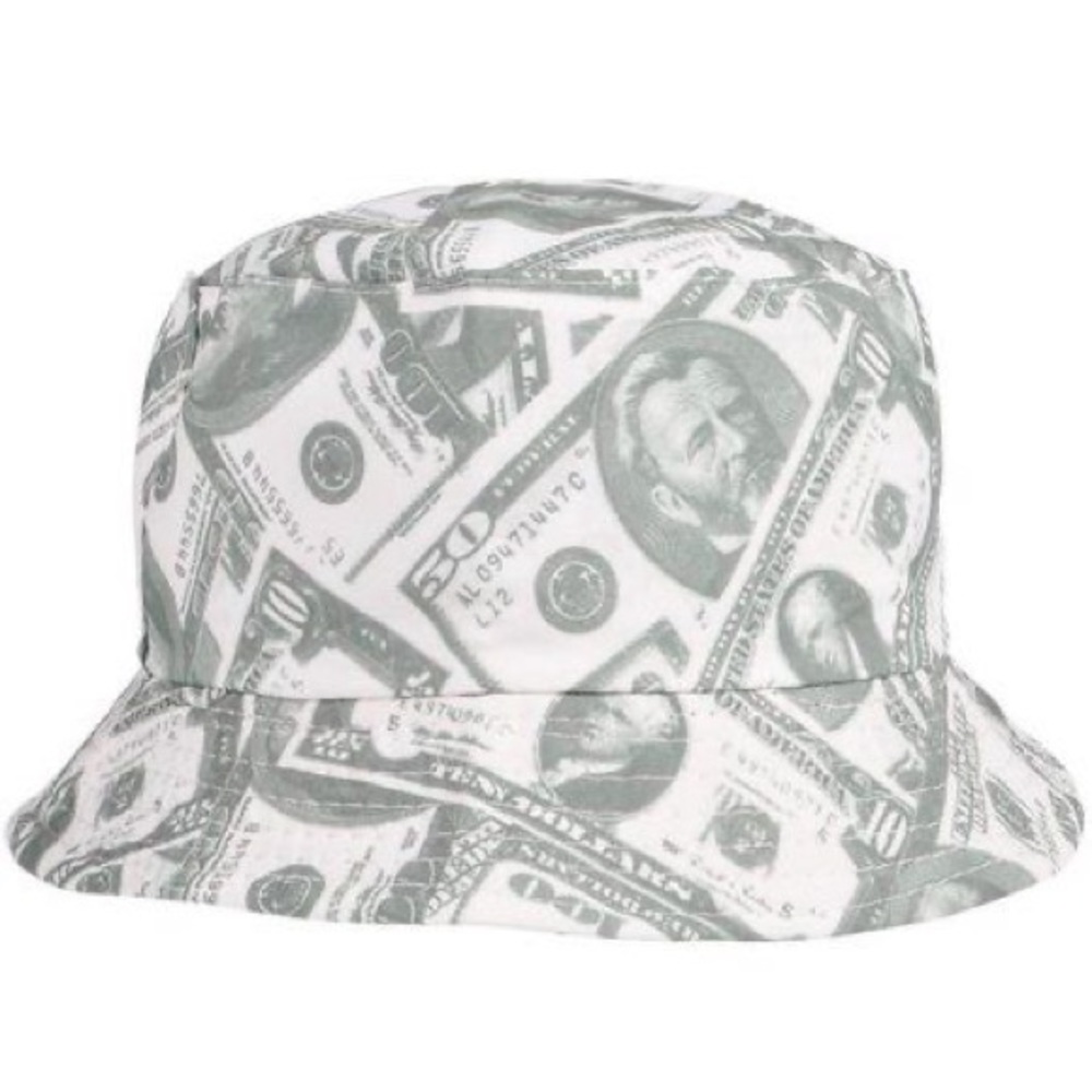 Leather Bucket Style Hat